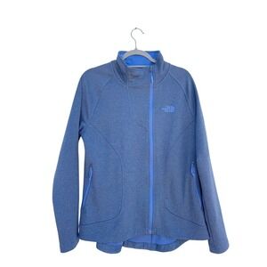 The North Face Women's "Needit"‎ Full-Zip Jacket Amparo Blue Heather Sz L